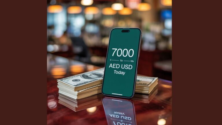 7000 AED to USD