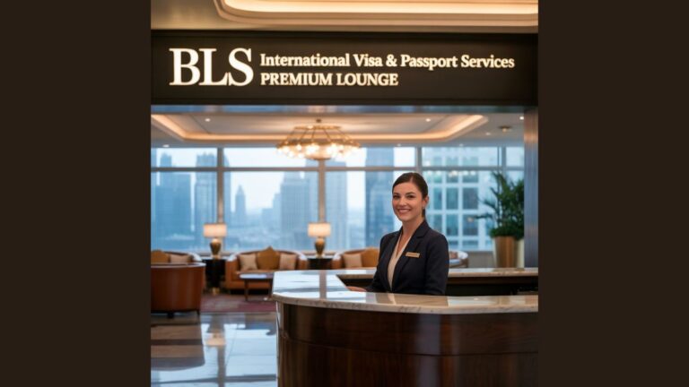 BLS International Visa & Passport Services Premium Lounge