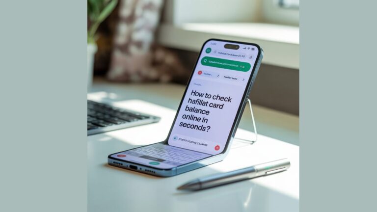 How to Check Hafilat Card Balance