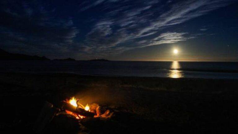 Night beach