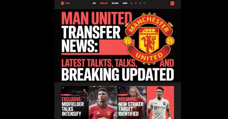 Man United Transfer News: Latest Targets, Talks, and Breaking Updates Man United Transfer News