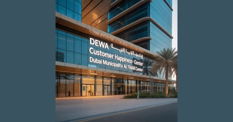 DEWA Customer Happiness Center at Dubai Municipality Al Twar Center DEWA Customer Happiness Center at Dubai Municipality Al Twar Center