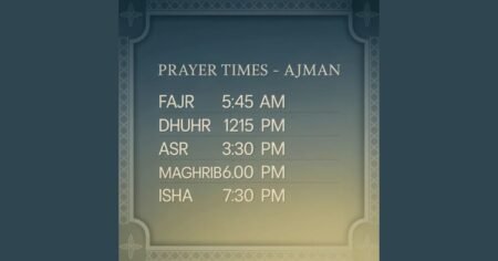 Namaz Time Ajman