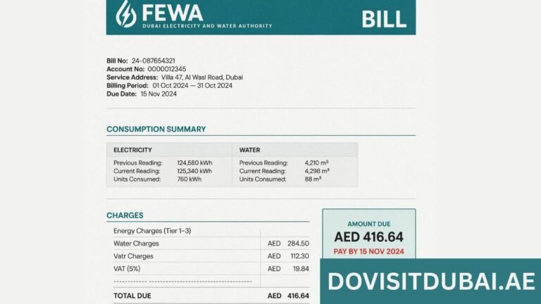 FEWA Bill Explained for New Customers FEWA Bill
